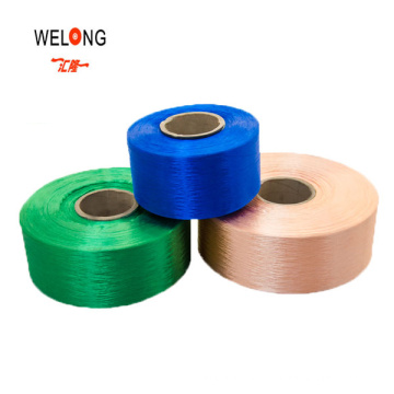 100d/36f dope dyed recycle FDY flat yarn polyester knitting yarn